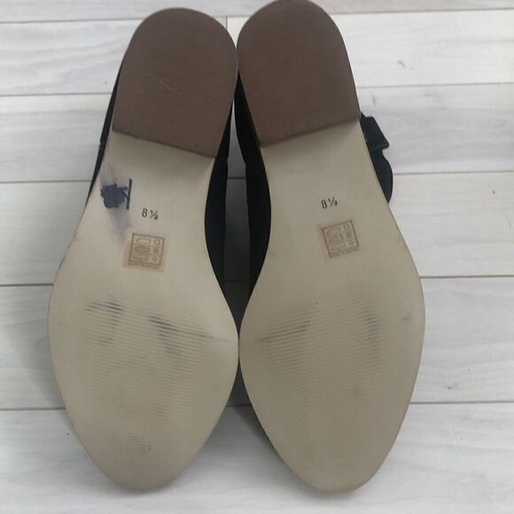 Carlos by Carlos Santana Black Rowen Ankle Boots Block Heels Black Size 8.5 - Picture 6 of 6